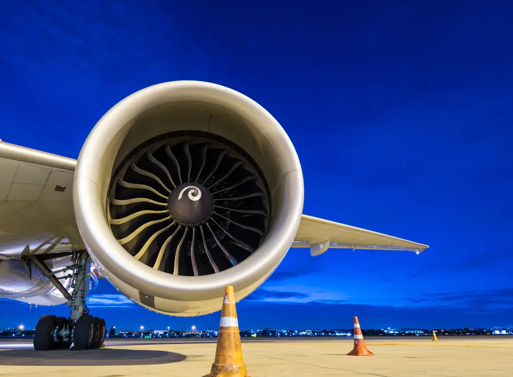 JetEngineAtTwilightSky Engine
