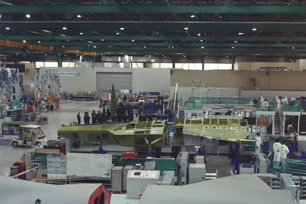 KAI KF 21 fighter jet begins final assembly KAI KF 21 fighter jet begins final assembly