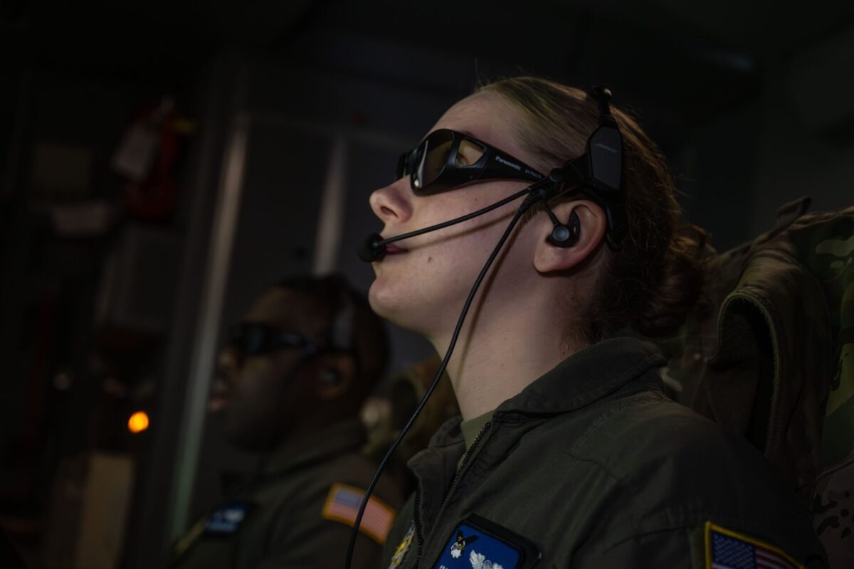 KC-46 Pegasus boom operator