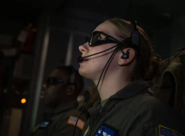 KC-46 Pegasus boom operator