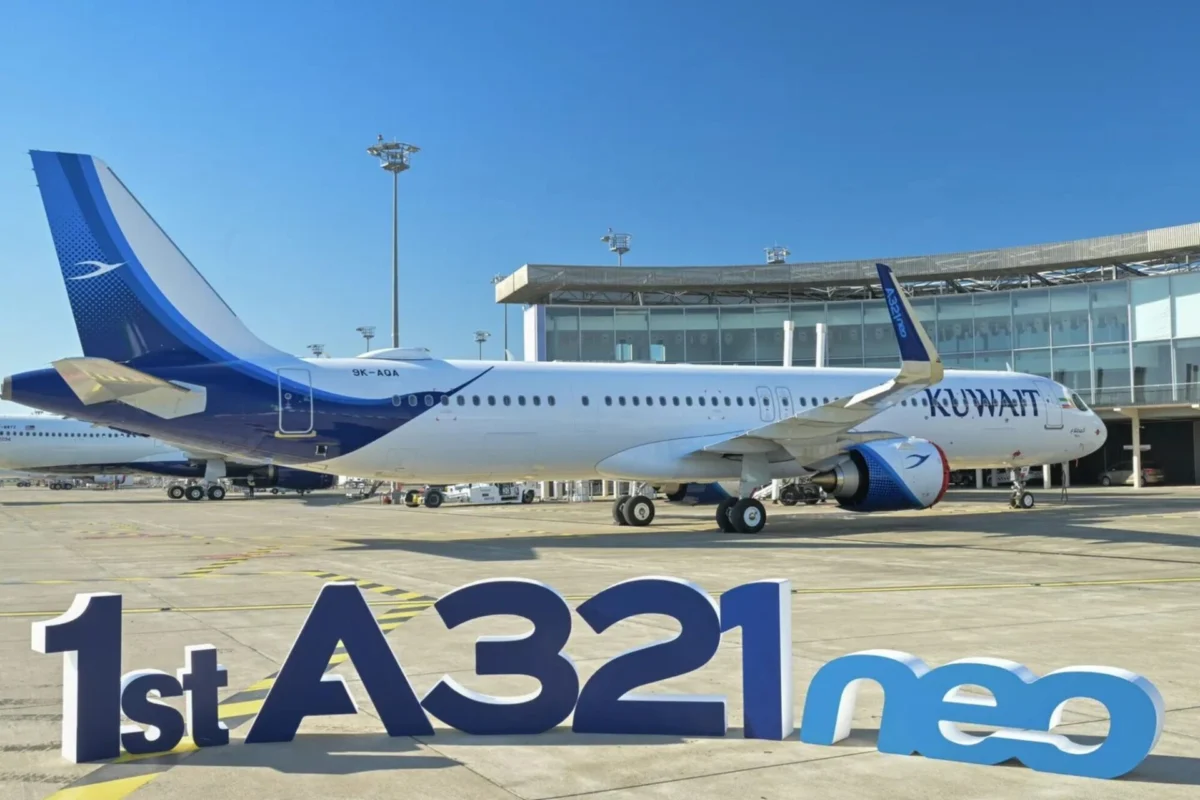 Kuwait Airways first A321neo Kuwait Airways first Airbus A321neo