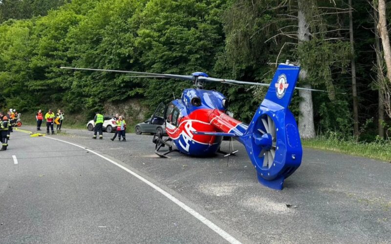 Luxembourg Air Rescue Airbus H145 helicopter crashed