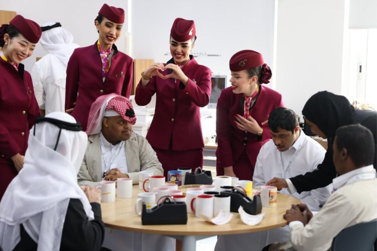 Qatar Airways Autism awareness