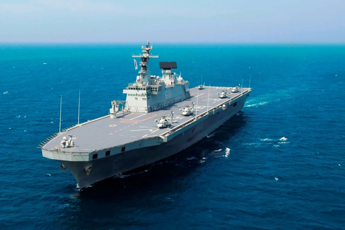 ROKS Dokdo-class helicopter carrier