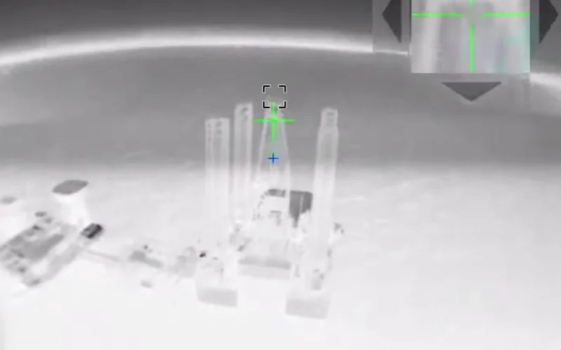 Russian radar on Boyko towers drone attack by Ukraine SBU