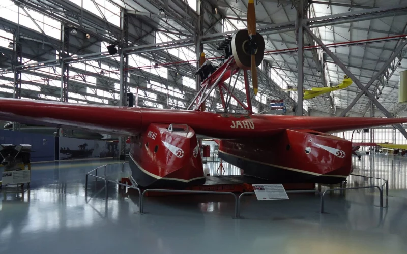 Savoia Marchetti S55 registration I BAUQ Jahu at TAM Museum Sao Paulo Brazil