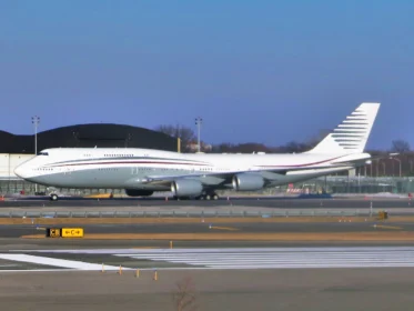 Trump Air Force One Boeing 747-8 private jet
