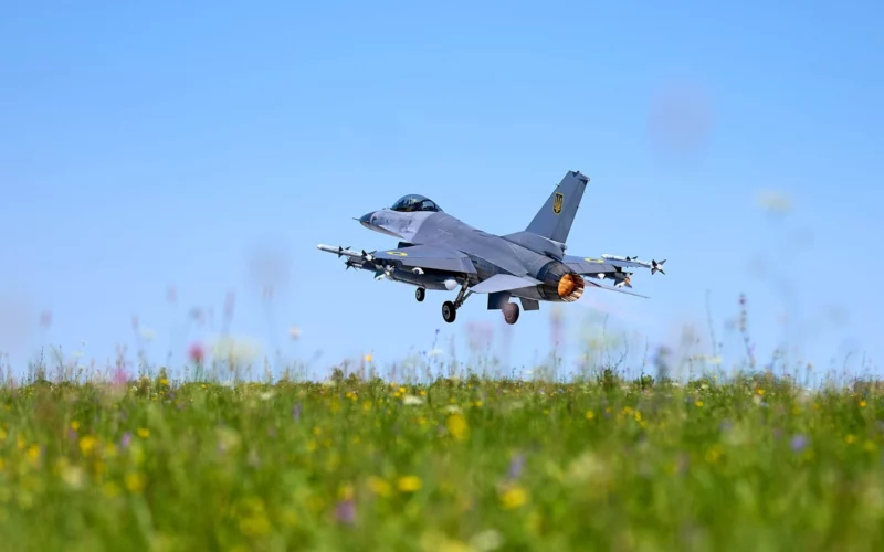 Ukrainian Air Force F 16AM Fighting Falcon