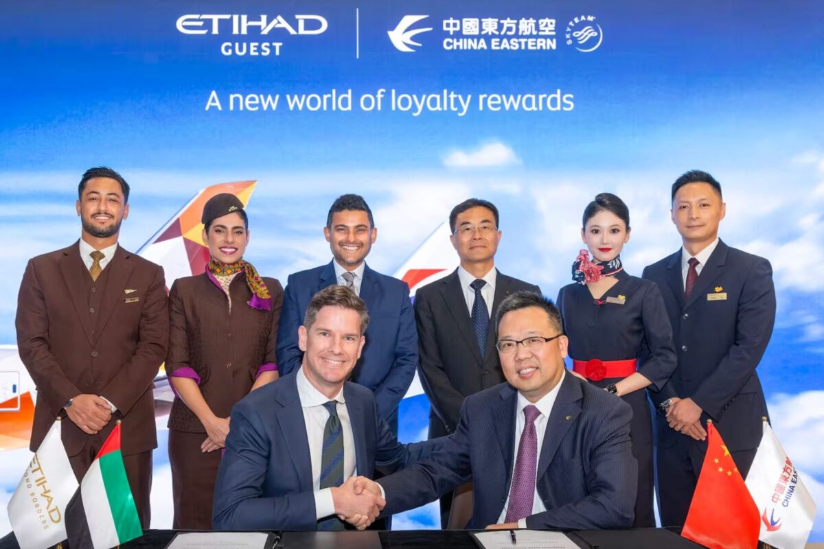 Etihad China Eastern joint venture