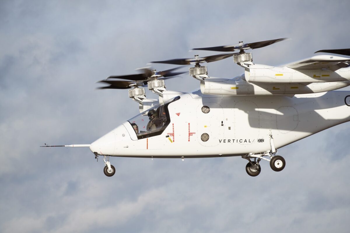 Vertical Aerospace VX 4 eVTOL aircraft