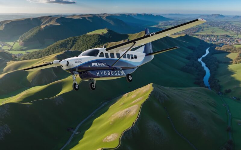 ZeroAvia RVL Group Cessna 01a RVL aircraft with ZeroAvia