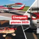 Flying on a budget Top 10 cheapest planes in the world
