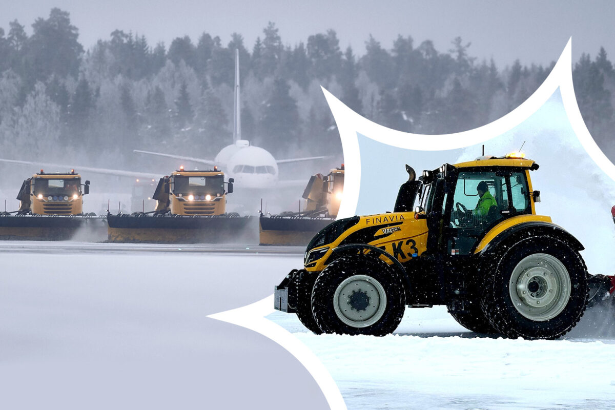 Arctic Circle airports use an array of machinery to keep operations running smoothly