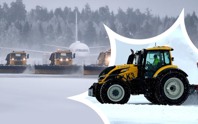 Arctic Circle airports use an array of machinery to keep operations running smoothly