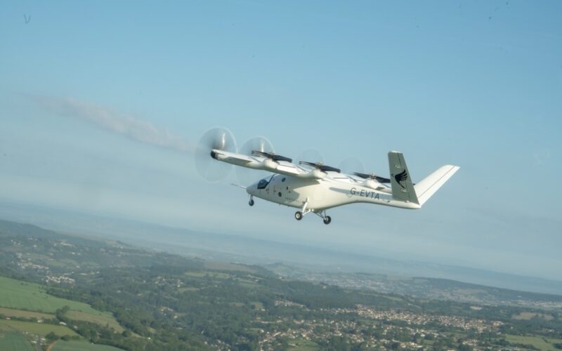 Vertical Aerospace Vertical Aerospace in flight