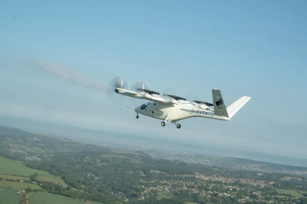 Vertical Aerospace Vertical Aerospace in flight