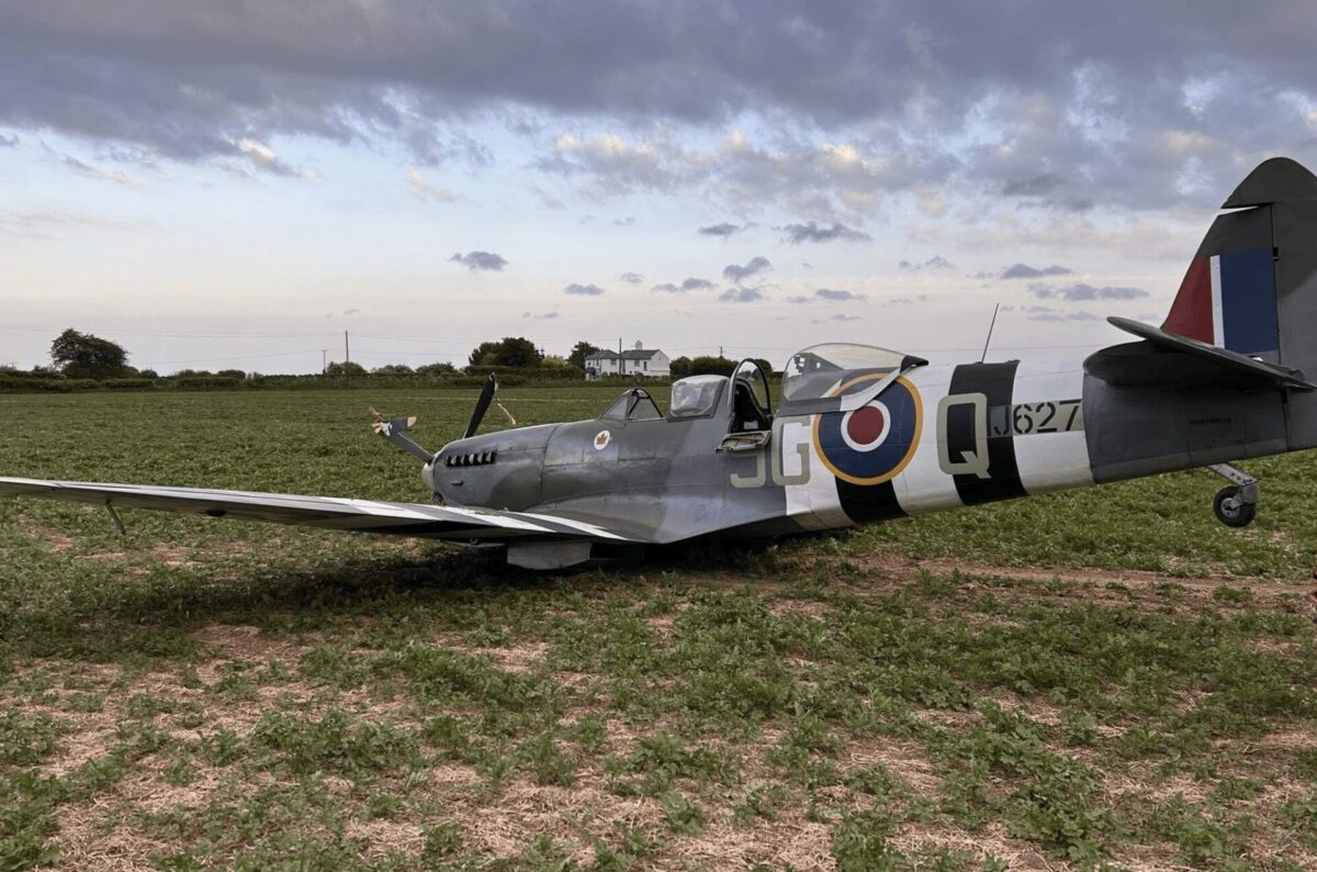 Supermarine Spitfire from World War II Supermarine Spitfire from World War II