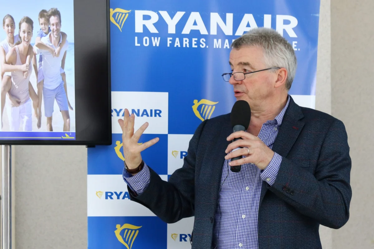 Ryanairs CEO Michael OLeary Ryanairs CEO Michael OLeary
