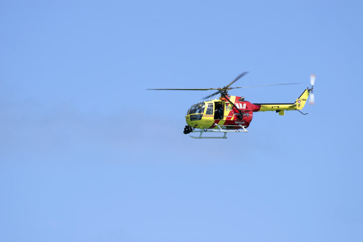 The Westpac Life Saver Rescue Helicopter