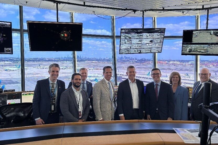 Secretary Duffy visits Newark airport