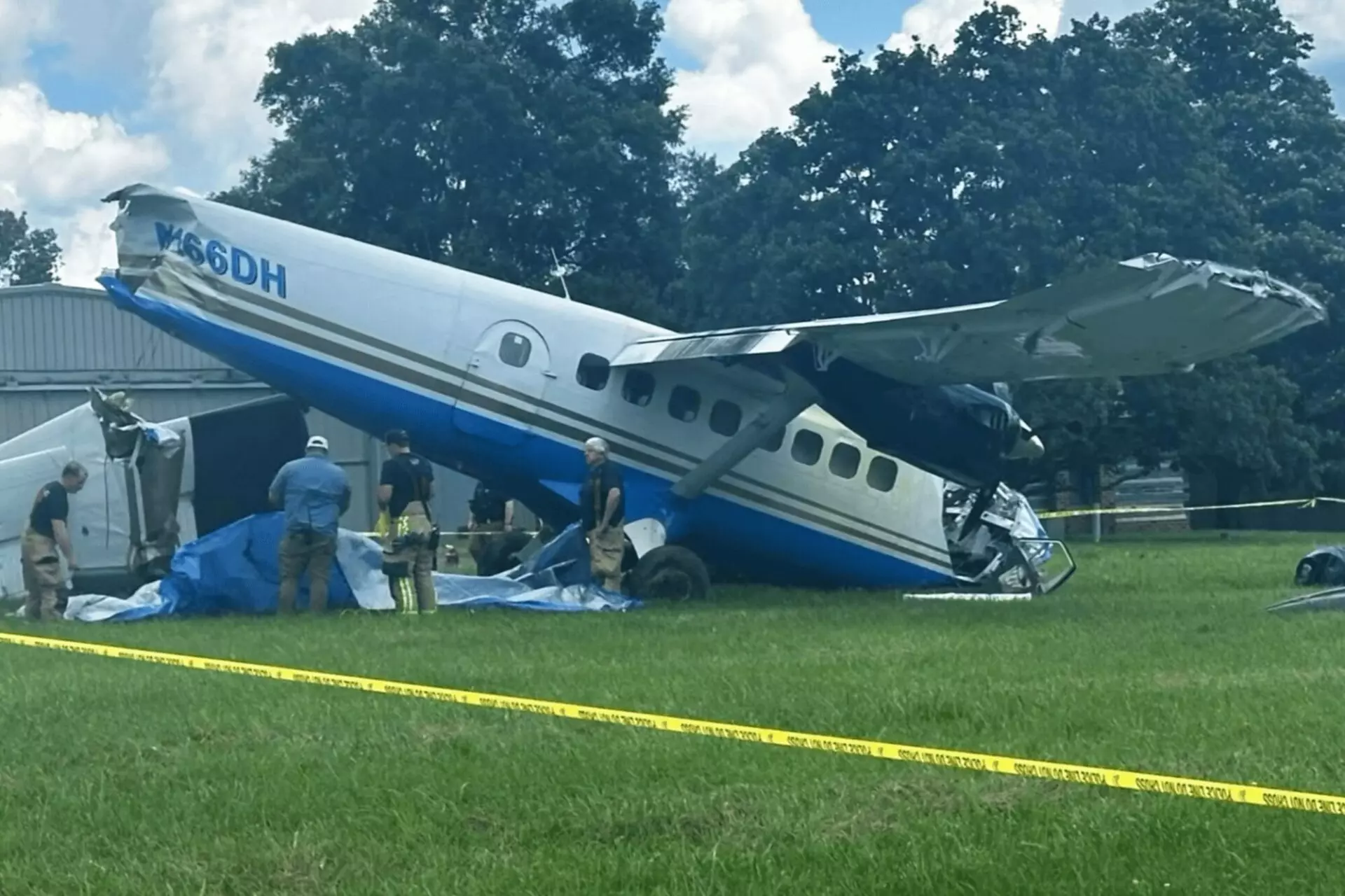 Havilland Canada DHC 6 Twin Otter 100 crash