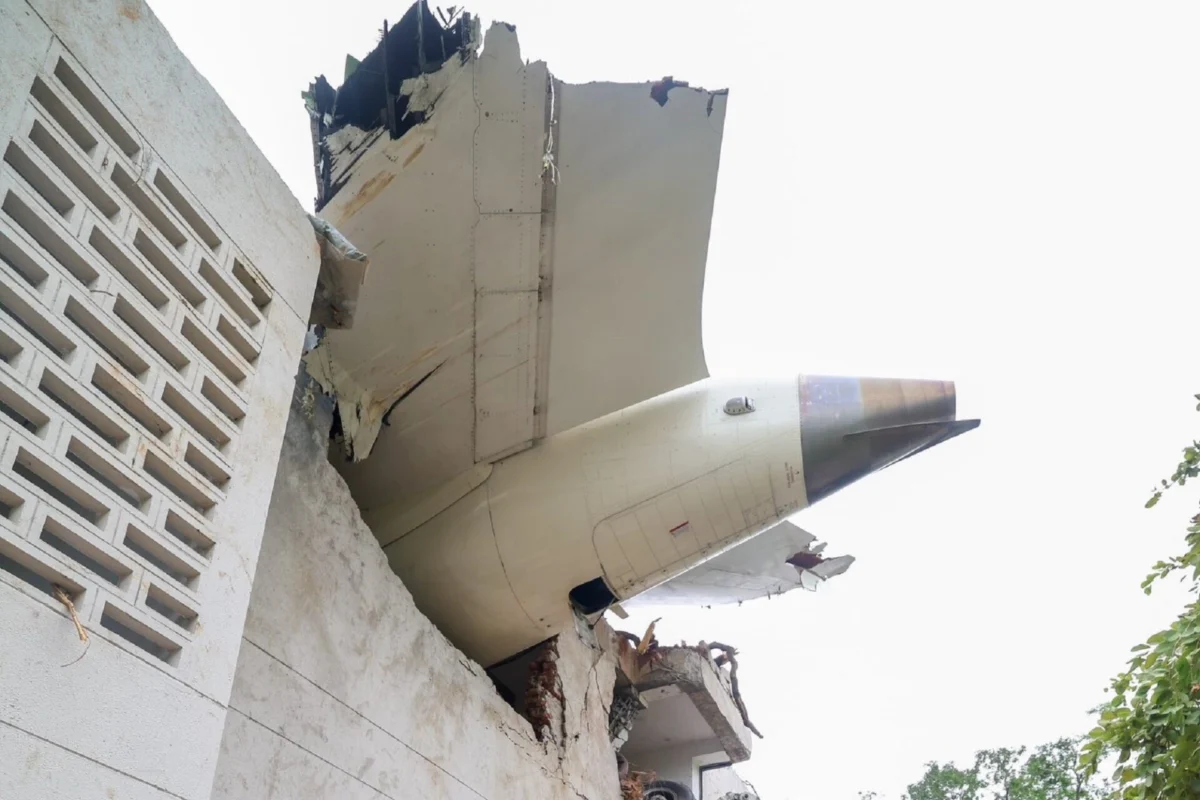 Air India Boeing Dreamliner 787 8 crash site