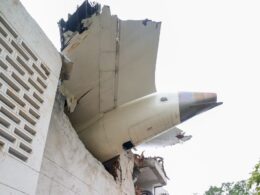 Air India Boeing Dreamliner 787 8 crash site