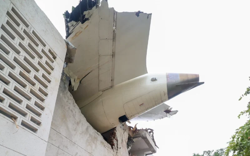 Air India Boeing Dreamliner 787 8 crash site
