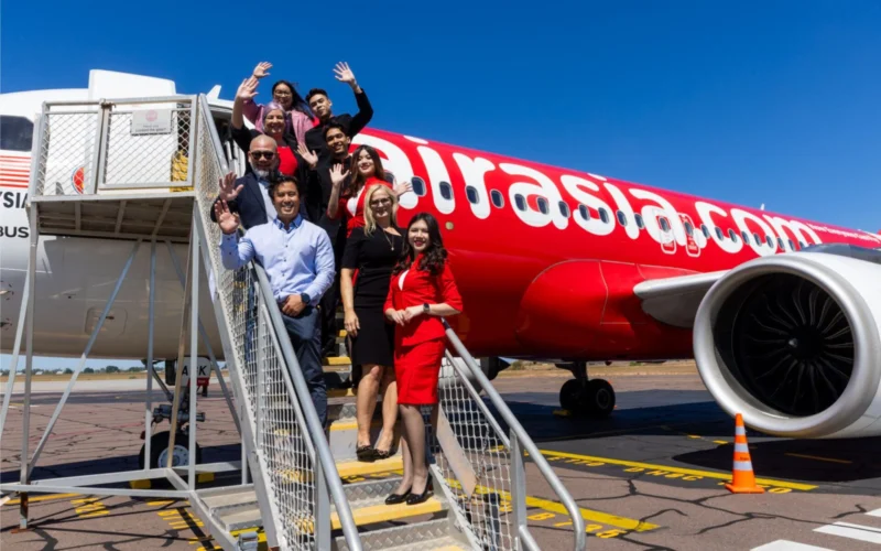 AirAsia Malaysia touches down in Darwin