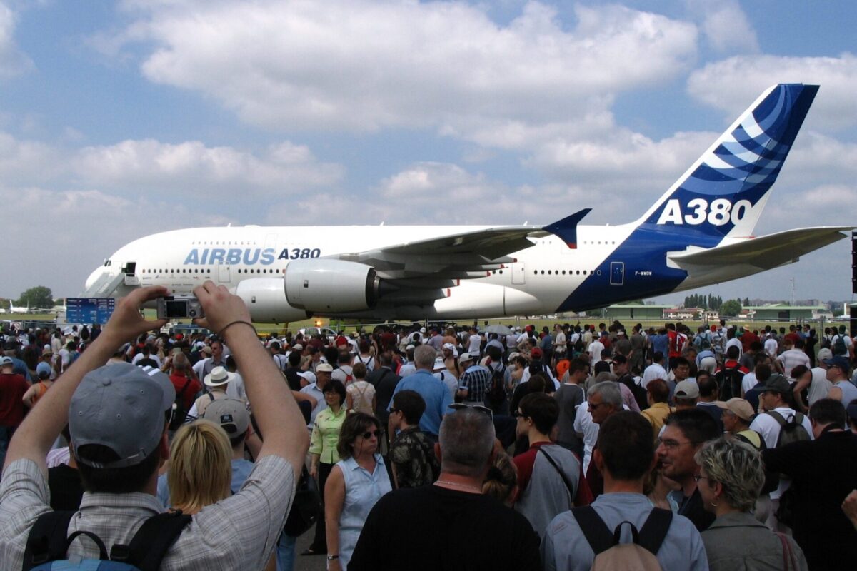 Airbus A380 F WWOW Paris Air Show 2005