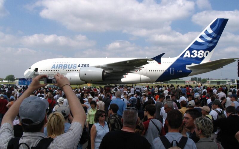 Airbus A380 F WWOW Paris Air Show 2005