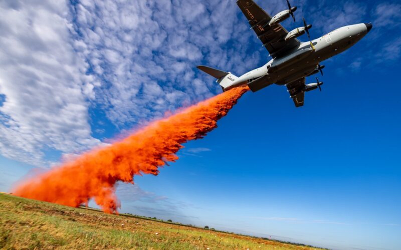 Airbus A400M firefighter demonstrator