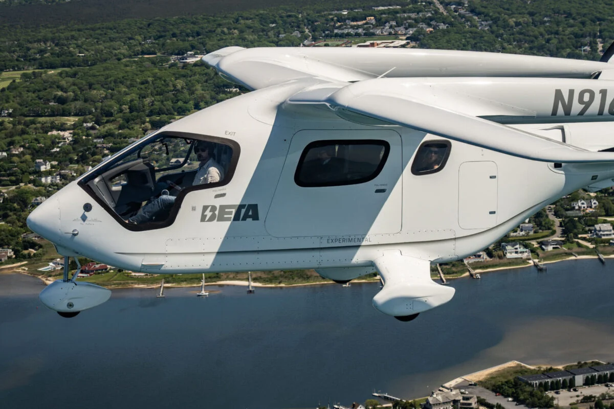 BETAs ALIA conventional takeoff and landing CTOL aircraft