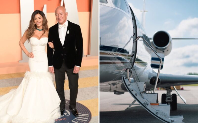 Bezos & Sánchezs Wedding Sparks Luxury Jet Invasion Over Venice