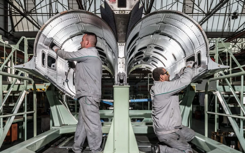 Dassault Rafale fuselage assembly