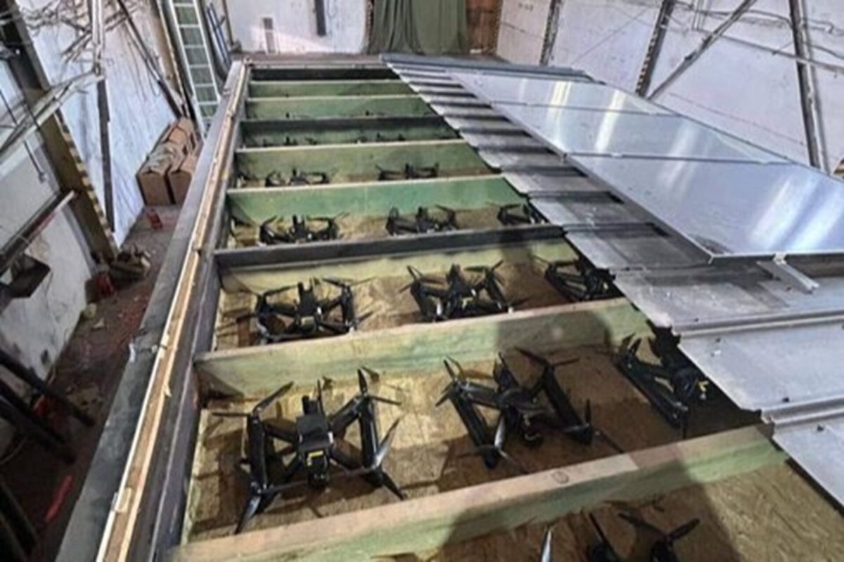 Drones used by Ukraine SBU in Operation Web