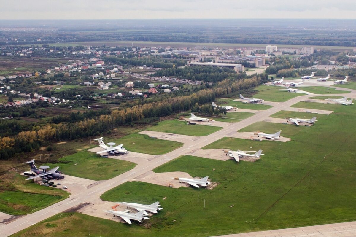 Dyagilevo Air Base in Ryazan, Russia