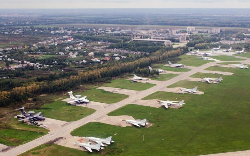 Dyagilevo Air Base in Ryazan, Russia