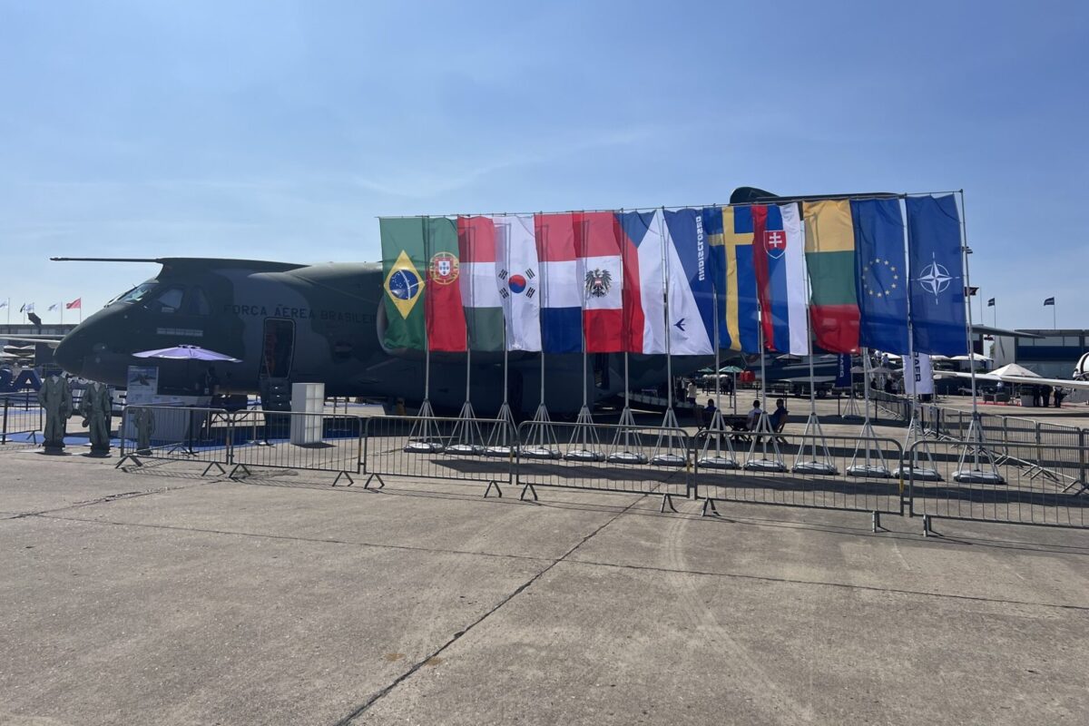 Embraer C 390 at Paris Air Show 2025 1