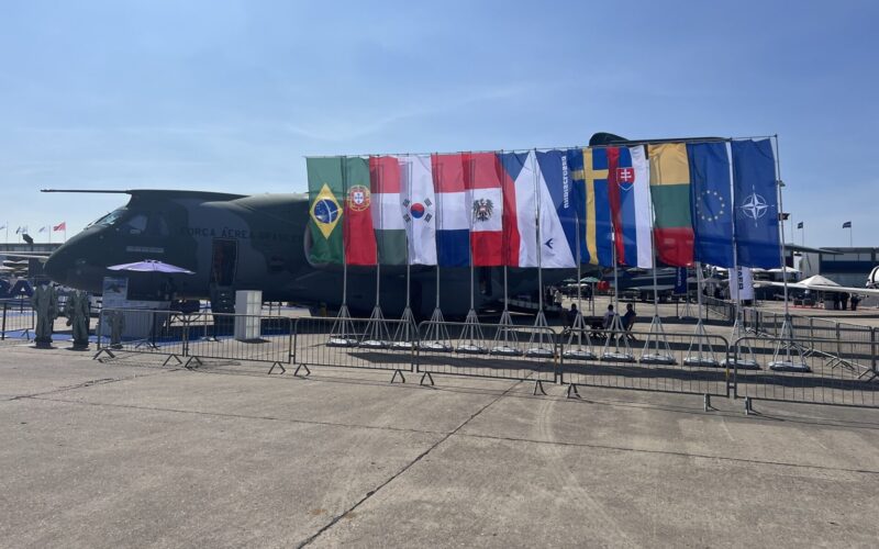 Embraer C 390 at Paris Air Show 2025 1