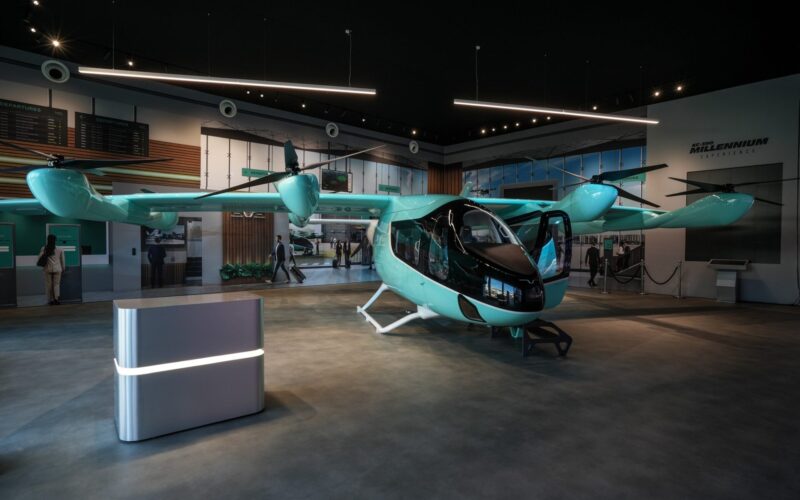 Eve Air Mobility eVTOL mockup