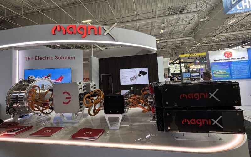 magniX engine and battery