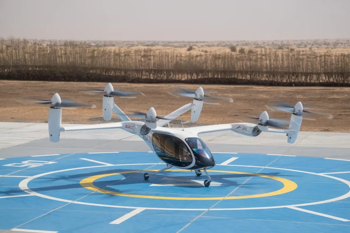 Joby eVTOL in Dubai