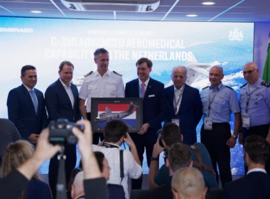 Netherlands signs medical evacuation capability for Embraer C-390 at Paris Air Show
