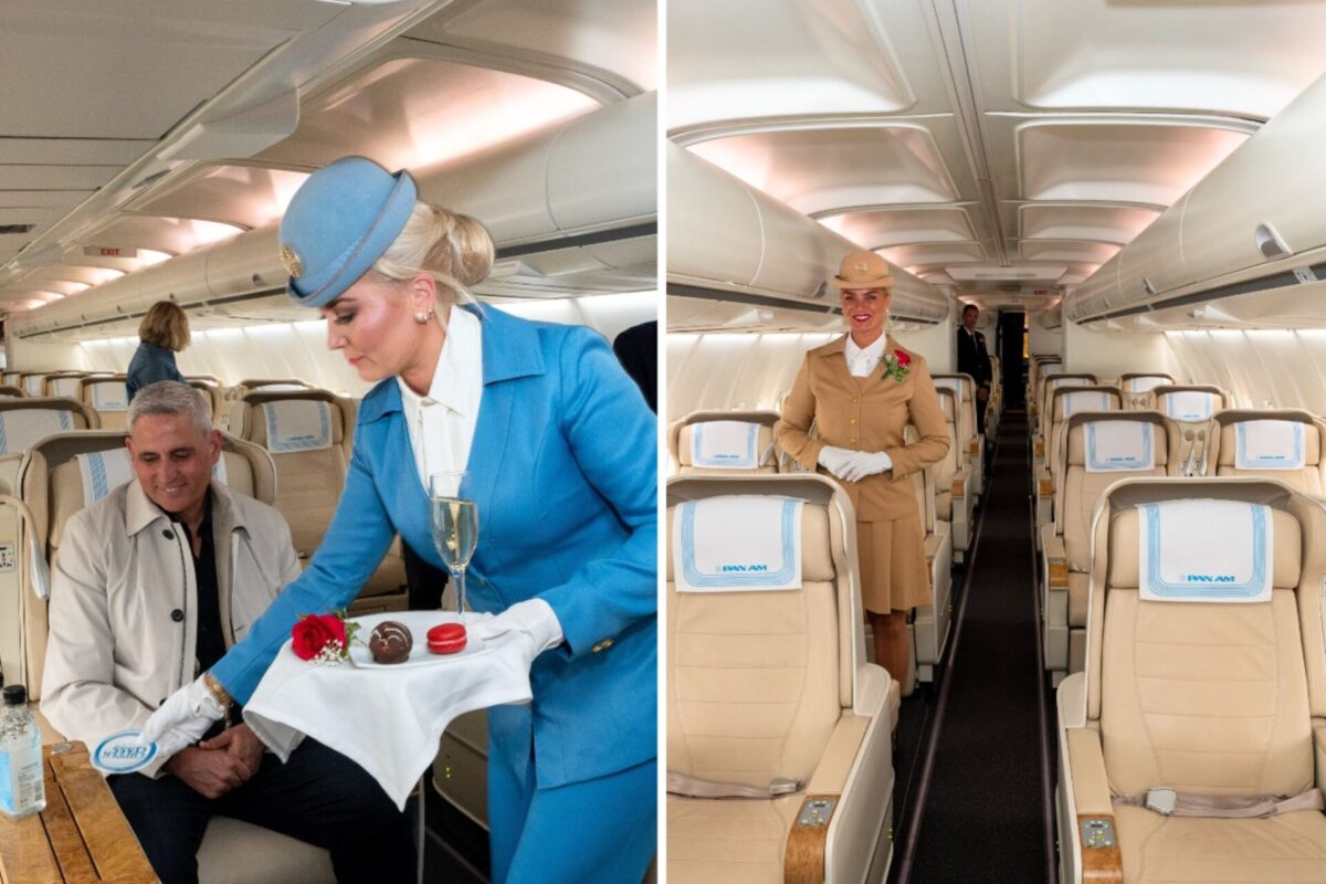 PanAm chartered flights