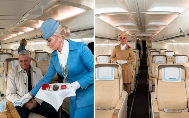 PanAm chartered flights