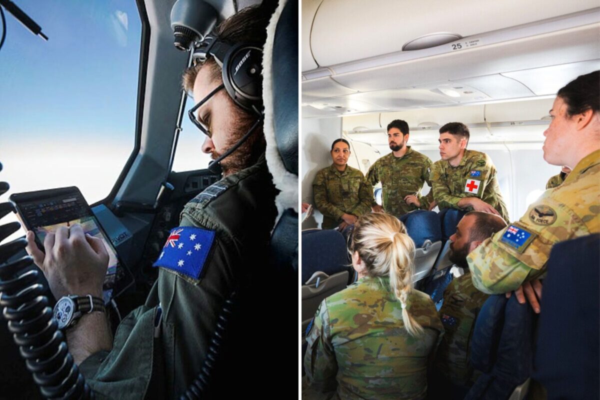 RAAF evacuates aussies using KC-30A