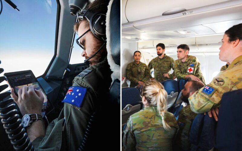 RAAF evacuates aussies using KC-30A