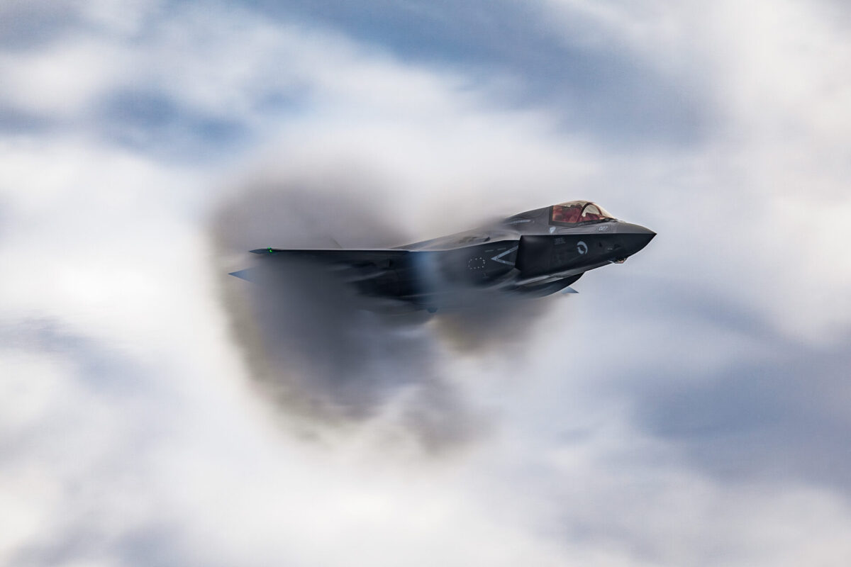 Royal Air Force F 35 fighter jet
