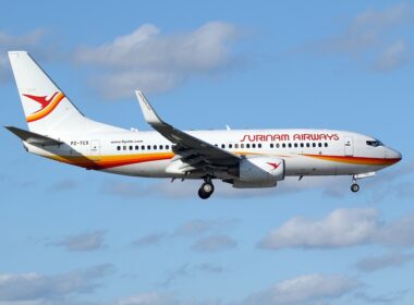 Miami,,Fl,,Usa,-,January,07,2019:,Surinam,Airways,Boeing